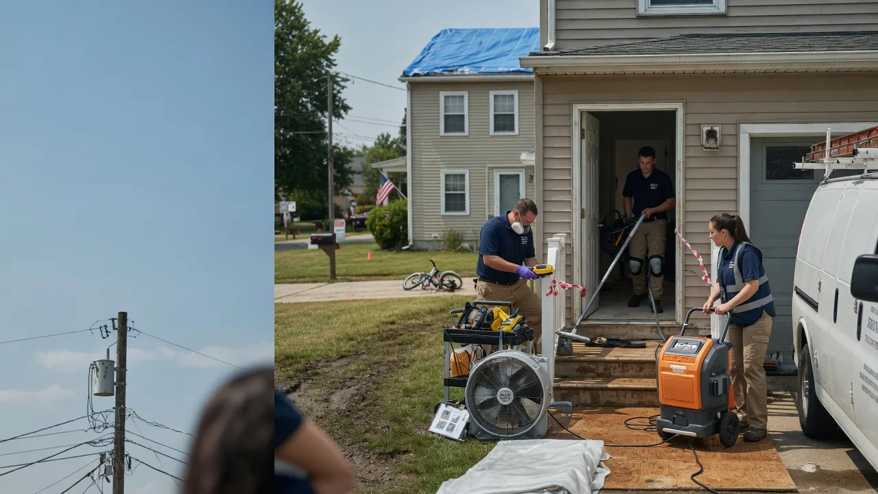 Water Damage Repair in Calvin, WV near me